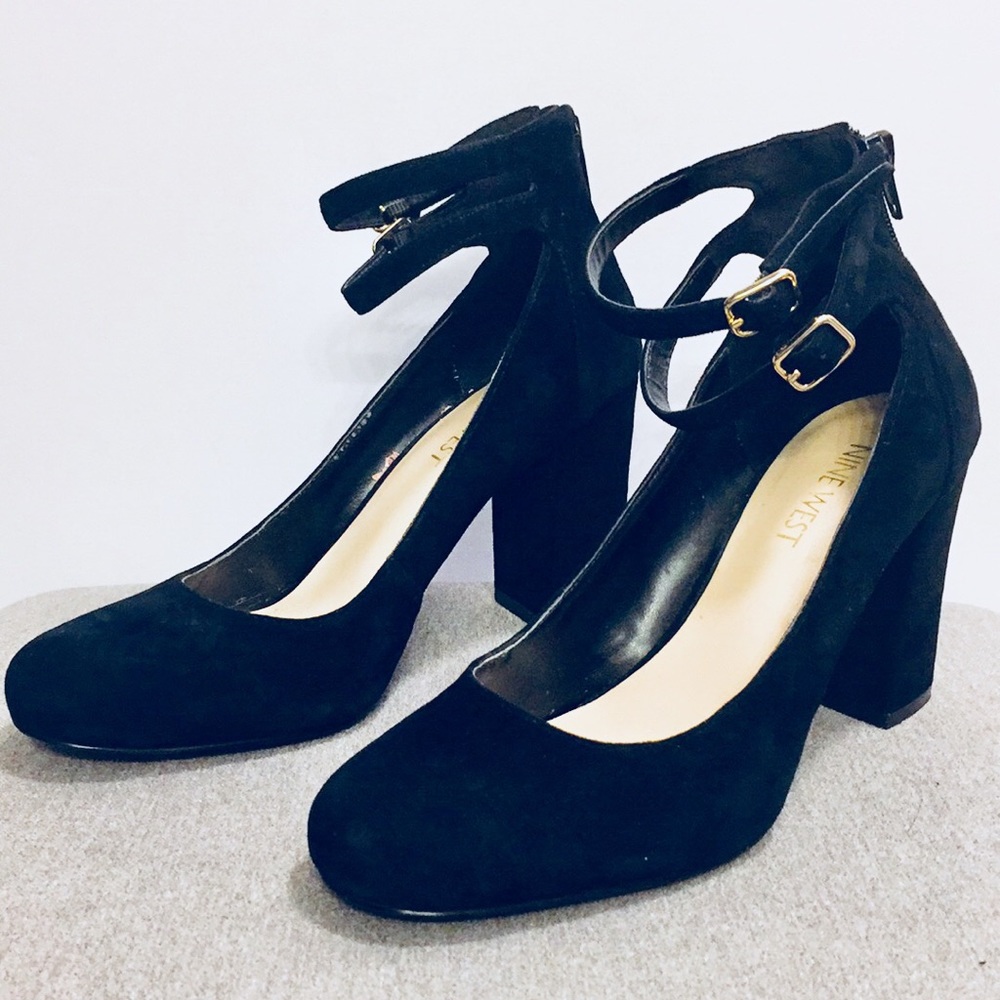 Nine West Ankle Strap Socialite Heels - Picture 2 of 7